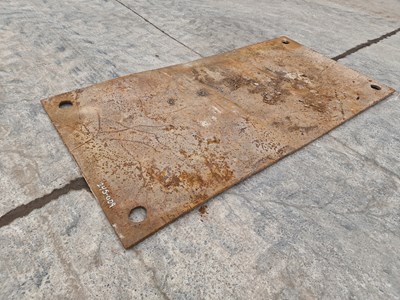 Lot 510 - 99" x 49" x 18mm Steel Sheet