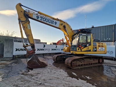 Lot 278 - 2017 Komatsu PC210LC-11, 700mm Steel Tracks, VG, CV, Miller Hydraulic QH, Piped, Reverse & Blind Spot Camera, A/C