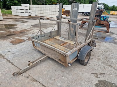 Lot 2011 Bateson Single Axle Quad Trailer/Traffic Light Trailer