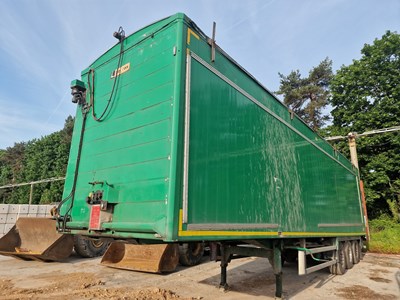 Lot 2013 Legras Tri Axle Walking Floor Trailer, Hydraulic Tail Door, Easy Sheet