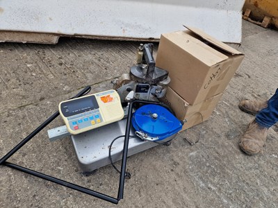 Lot 154A - Newlong NP-7A Bag Stitcher and Scales
