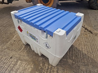 Lot Unused 2023 Demo Serbatoi 430 Litre Static Plastic Bunded Fuel Bowser, 12Volt Pump (Declaration of Conformity Available)