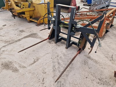 Lot 182A - 2017 MX Hydraulic Bale Grab - Chilton Brackets