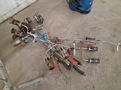 Lot 323 - Selection of Bitumen Gas Torches
