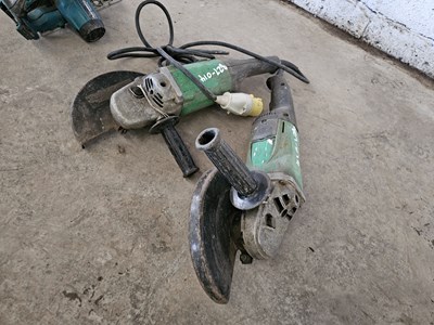 Lot 14 - Hitachi 110Volt 9" Grinder (2 of)