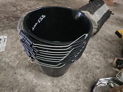 Lot 57 - Unused 14 Litre Builders Bucket (10 of)