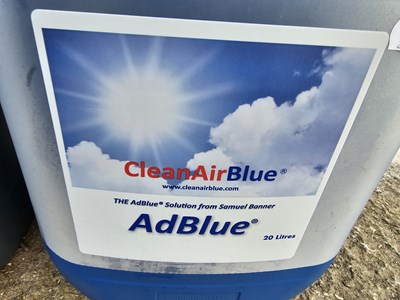 Lot 107J - Unused 20 Litre AdBlue