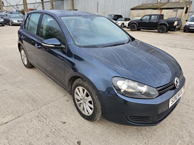 Lot 104 - 2010 Volkswagen Golf TSi, 6 Speed, A/C (Reg. Docs. Available, Tested 08/24)