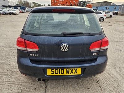 Lot 104 - 2010 Volkswagen Golf TSi, 6 Speed, A/C (Reg. Docs. Available, Tested 08/24)
