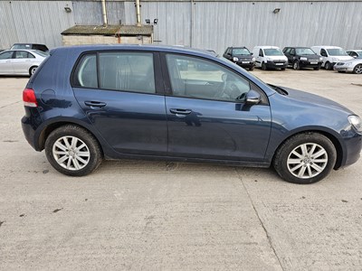 Lot 104 - 2010 Volkswagen Golf TSi, 6 Speed, A/C (Reg. Docs. Available, Tested 08/24)