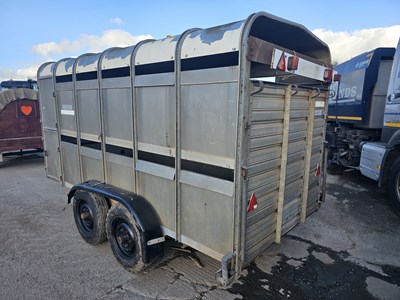 Lot 182 - Ifor Williams TA510G Twin Axle Livestock Trailer