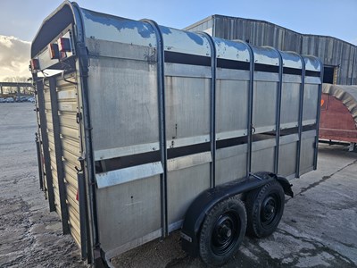 Lot 182 - Ifor Williams TA510G Twin Axle Livestock Trailer