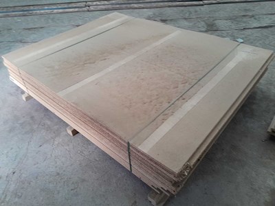 Lot 25 - Selection of Chip Board Sheets (243cm x 189cm x 25mm - 16 of)