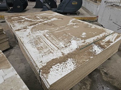 Lot 40 - Bundle of 120" x 72" x 20mm Chip Board Sheets (22 of)