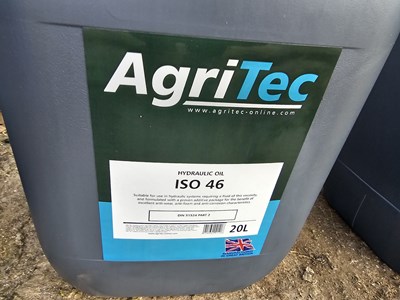 Lot 90 - Unused 20 Litre MS Hydraulic 46 Oil