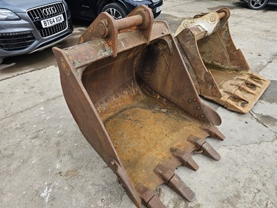 Lot 961 - 48" Digging Bucket 80mm Pin to suit 20 Ton Excavator