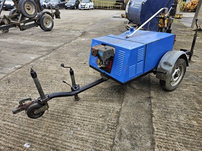 Lot 185 - Singe Axle Trailer Mounted Core Drill, Honda Engine