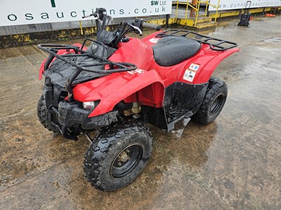 Lot 156 - 2013 Yamaha Grizzly 300cc 2WD Petrol Quad Bike